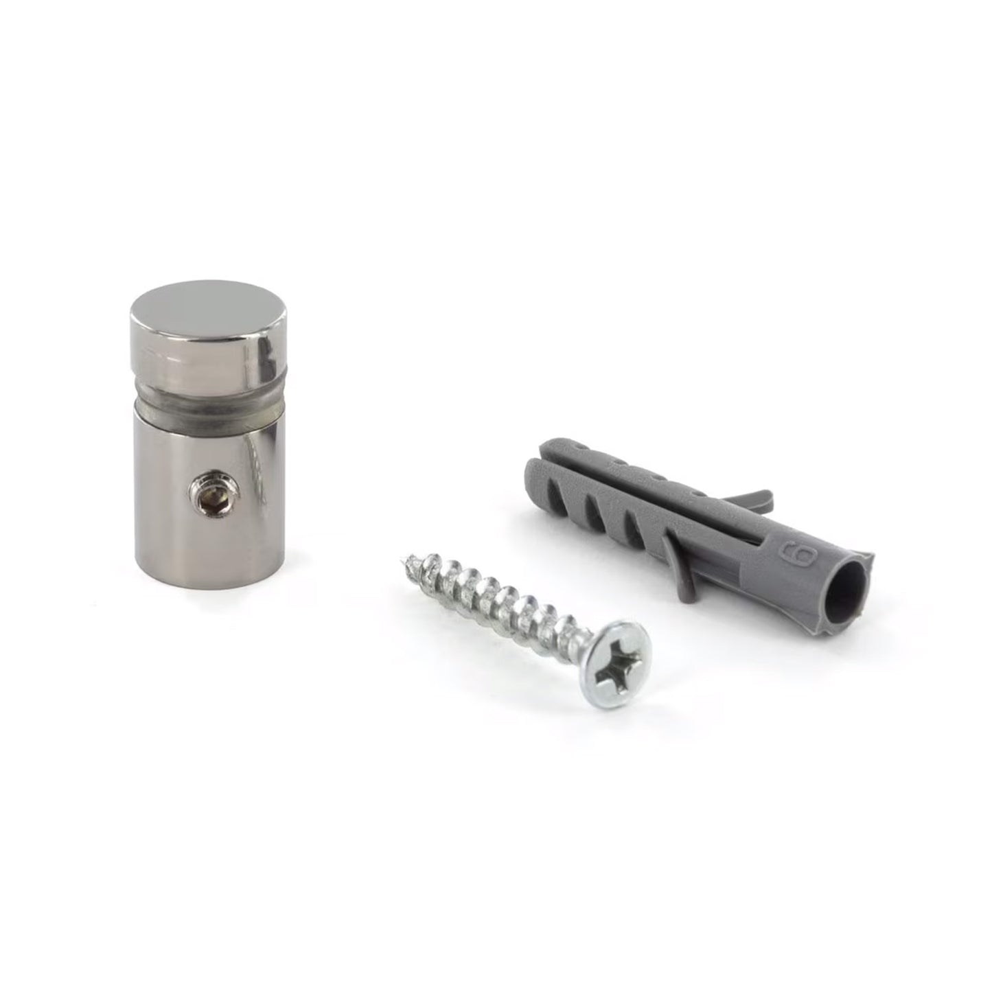 Eco Tamper Proof Standoff | 1/2" Diameter | Polished Stainless Finish