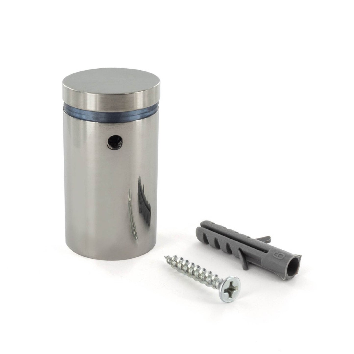 Eco Tamper Proof Standoff | 1" Diameter | Polished Stainless Finish