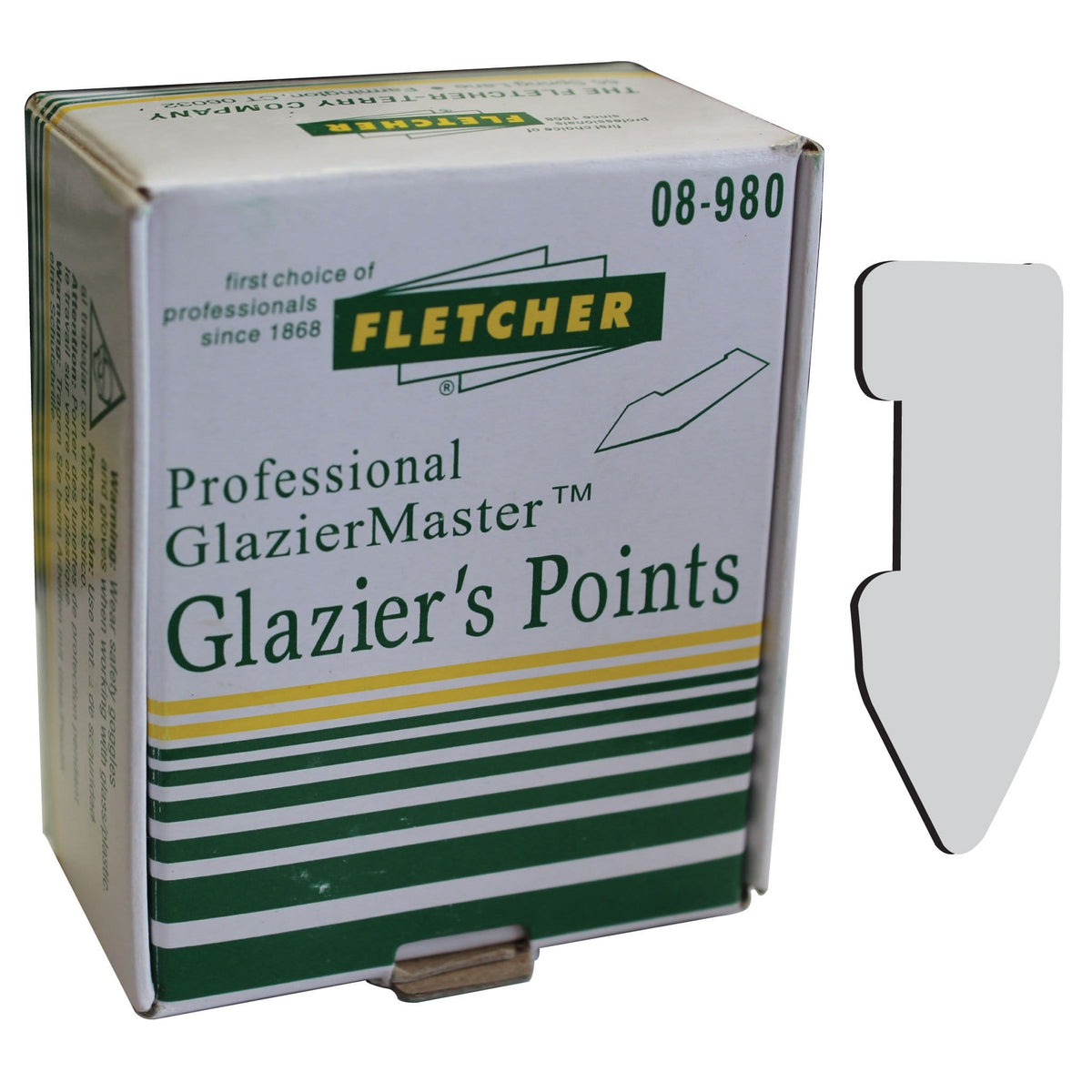  FLETCHER-TERRY COMPANY 08-711#7 Push Glazier Points, : Home &  Kitchen