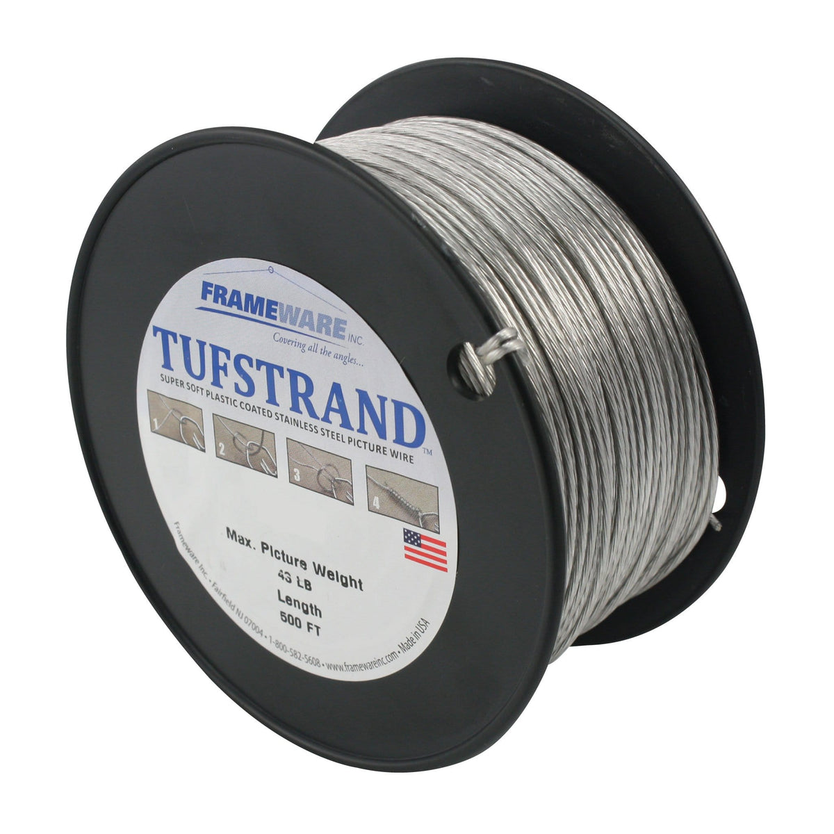 Super Softstrand Plastic Coated Wire – Frameware LLC
