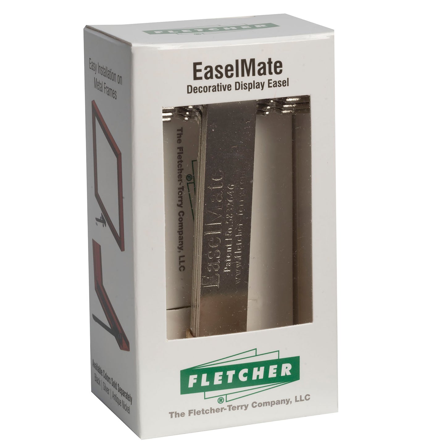 EaselMate™ | Easels for Wood or Metal Frames | Silver, Pack of 5