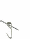 Frameware LLC Brass Hangers Bulk 20lb. | PBG20 | 100 Poly Bags Courtesy Hangers w/ Nails | Poly Pag | Pack of 100