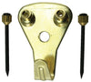Frameware LLC Brass Hangers Bulk 50lb. | BP1050K Brass Hangers w/ Knurled Nails | Bulk pack of 100