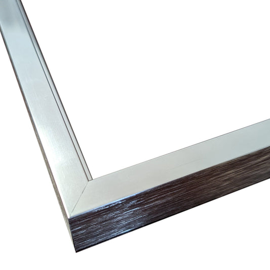 Frameware LLC Aluminum Moulding Aluminum Moulding Chops | Profile 103 | Brite Silver