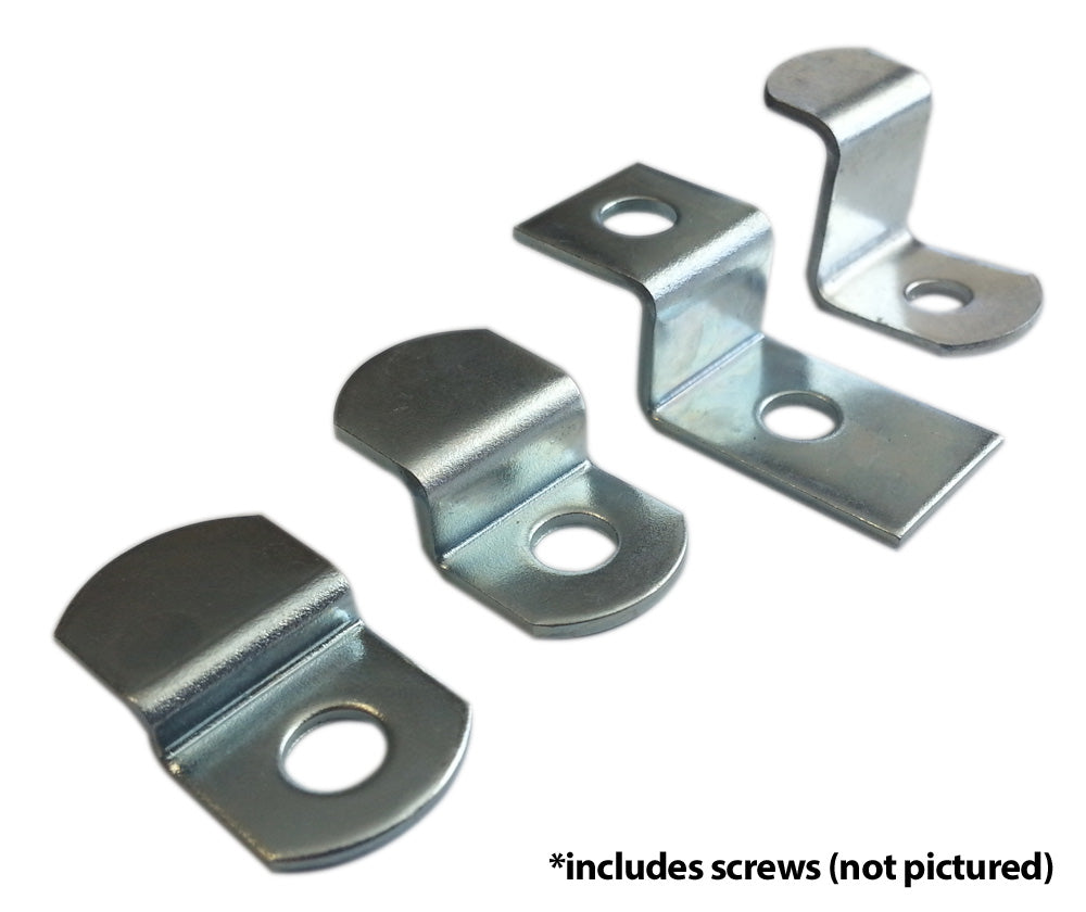 Offset Clip Variety Pack | Pack of 100 w/ screws | Assorted sizes ...