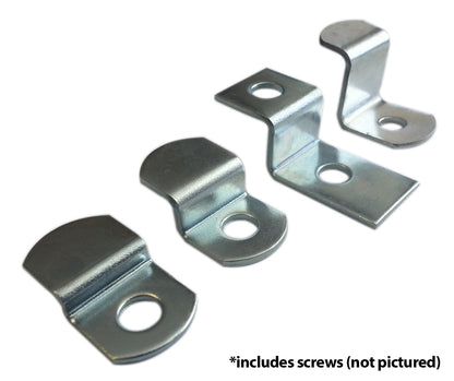Frameware LLC Offset Clips Offset Clip Variety Pack | Pack of 100 w/ screws | Assorted sizes