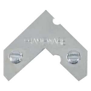 Frameware LLC Tapped Angle 401TB1/4  Tapped Corner Angle w/ Slotted Set Screw - pack of 100