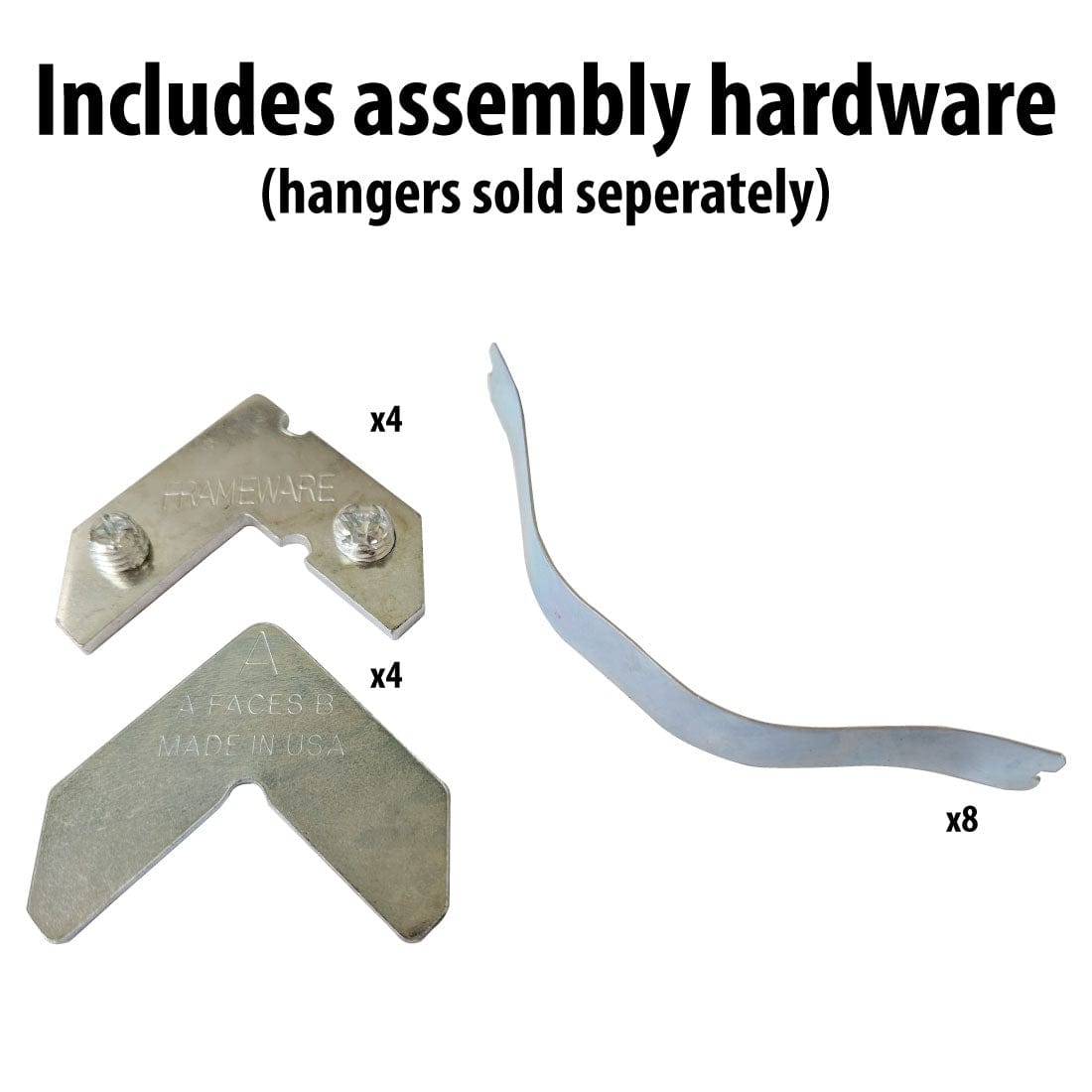 Frameware LLC Aluminum Moulding Aluminum Moulding Chops | Profile 751 | Satin Silver