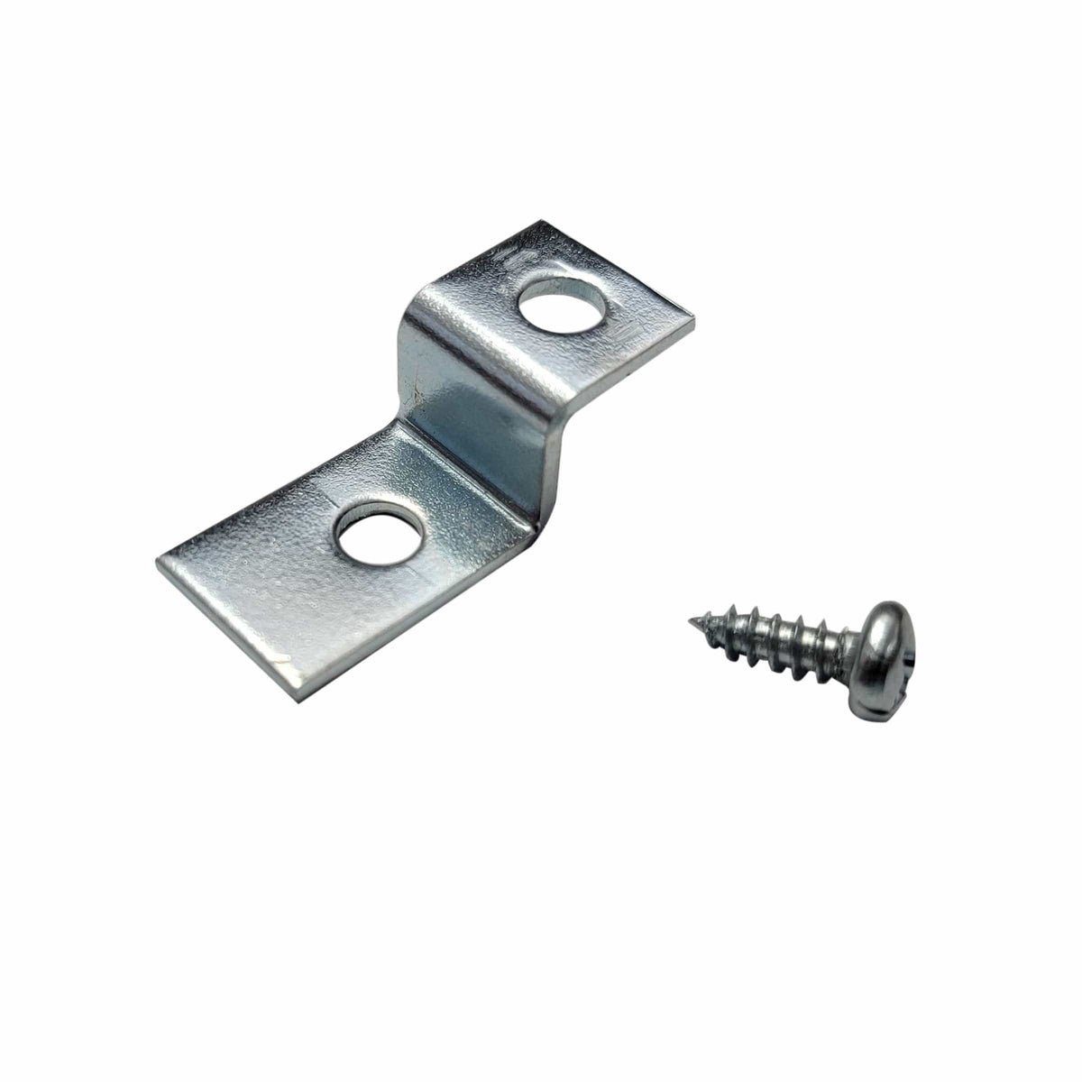 3/8 inch two hole offset clips with screws for picture framing