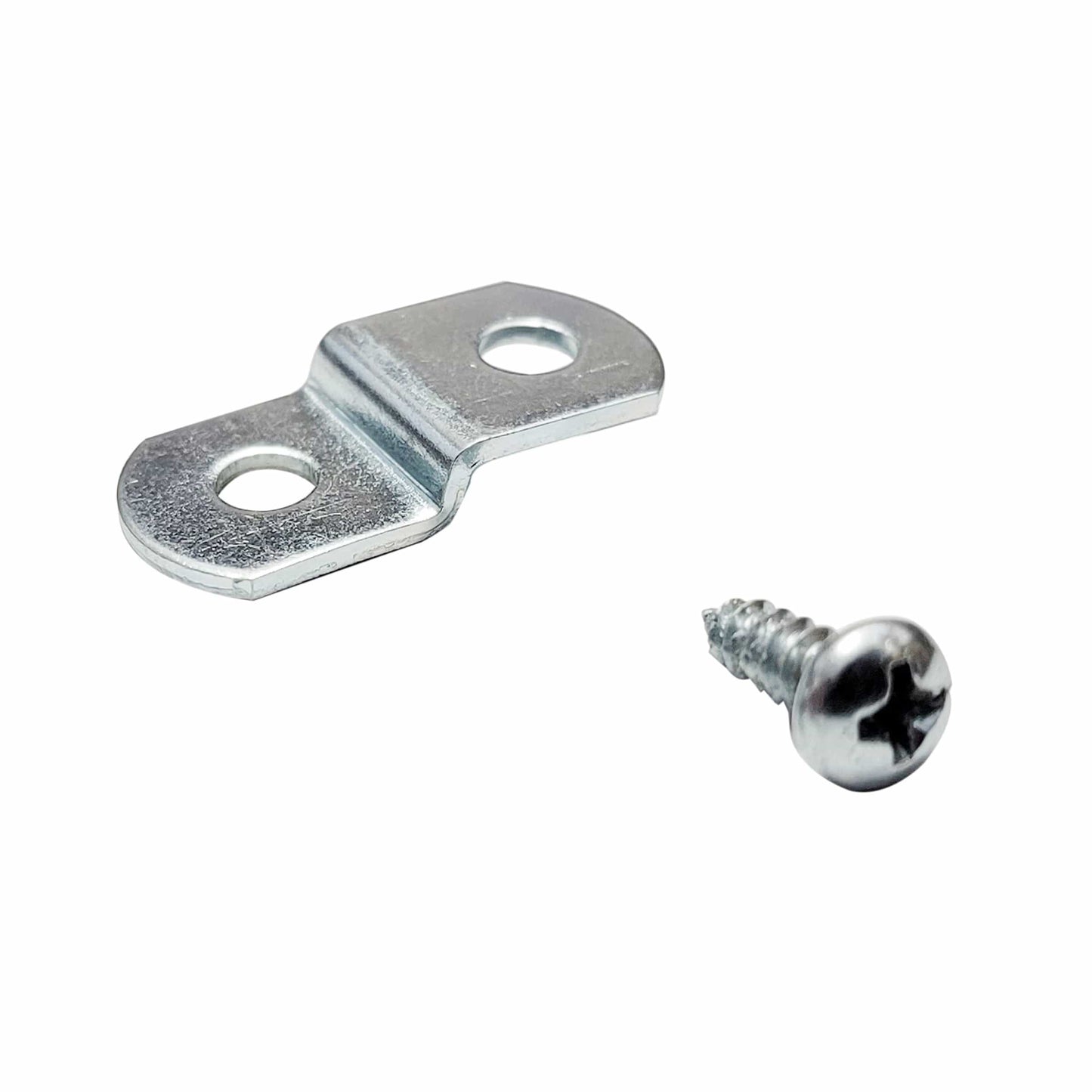 Frameware LLC Offset Clips 1/8" Two Holes w/ screws Two Hole Offset Clips | Bulk w/ Screws | Pack of 100