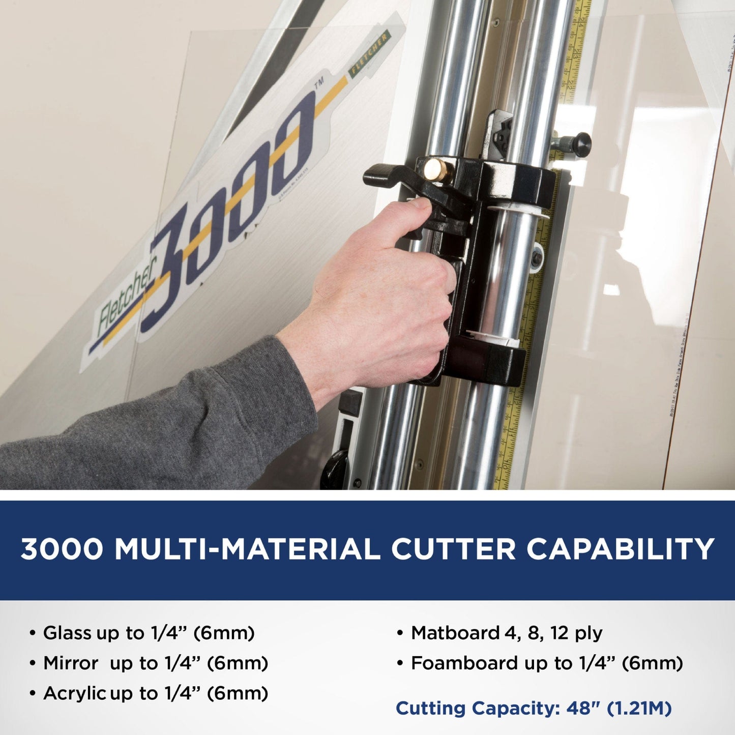 Frameware LLC Fletcher 3000 Multi-Material Cutter | 60" | 04-712