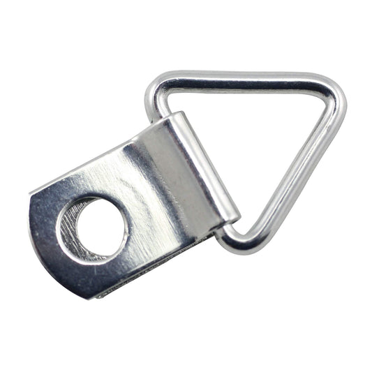 One Hole Narrow Strap Hanger | hdr for picture framing