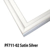 Frameware LLC Aluminum Moulding Aluminum Moulding Chops | Profile 711 | Satin Silver