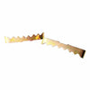 Frameware LLC Self Attaching Saw Tooth Hangers Brass Self Attaching Saw Tooth Hangers - 2" - STNL550