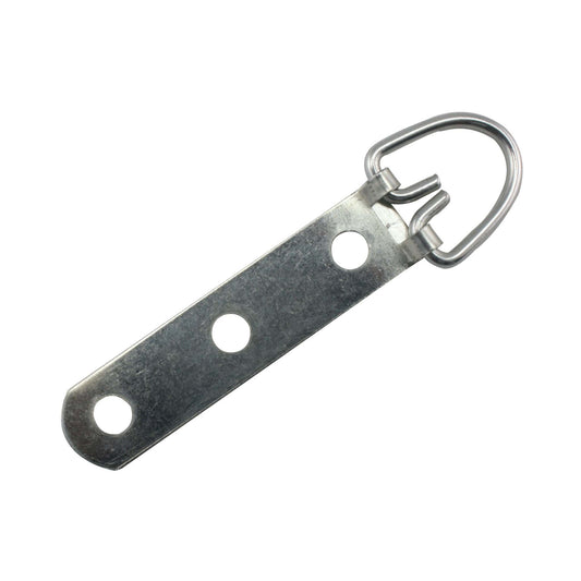 Three Hole Wide Strap Hanger for picture framing